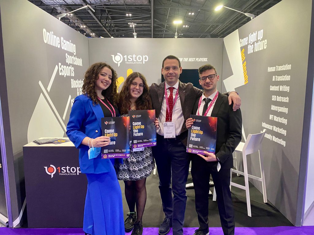 1Stop Translations at ICE London 2022