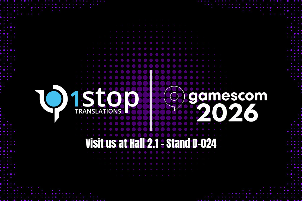 1Stop Translations Brings 20+ Years of Localisation Expertise to gamescom 2026